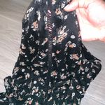 Hollister Floral Halter Open Design / Cut Out Tie Dress Photo 3