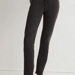 Madewell Stovepipe Jeans in Banberry Wash Raw-Hem Size 27 Black Charcoal NA940 Photo 0
