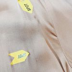 Camila Coelho Jill Button Down Shirt in Soft Gold Small Photo 5