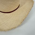 Anthropologie  Sensi Studio Glamour Fray Edge‎ Boater Hat NWOT Photo 7