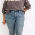 Madewell 10" High-Rise Skinny Jeans Denim Woodridge Wash Blue Plus Size 18W Photo 0