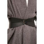 Raina Gaga Belt in Black Small/Medium New Womens Thick Leather wrap Photo 8