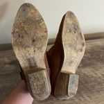 Forever 21  Short Ankle Cowgirl Boots Faux Suede Brown pointed toe Women’s Size 8 Photo 3