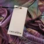 Retrofete Soleil Dress in Lilac Aurora Size XS Strapless NWT Cutout Maxi Rainbow Purple Photo 11