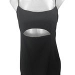 Lovers and Friends Black Sleeveless Cutout Scoop Neck Cami Tank Mini Dress Sz XL Photo 0