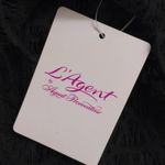 L'Agent by Agent Provocateur Karrie Cover Up Swim One Size Black Fringe Boho New Size M Photo 8