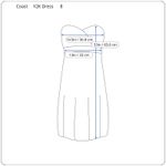 Y2K Coast Silk Dress Womens 8 Ruffled Dopamine Strapless Fairycore Maximalist Pink Photo 11