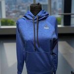 Reebok  Blue Hooded Sweatshirt with Zipper Photo 0