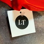 The Coverii NWT  Red Double V-neck Strappy Layered Cami Small Photo 5