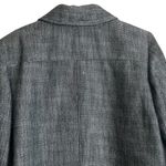 Style & Co Women Cropped Jacket 14 Black Metallic Tweed Career Business Blazer Photo 4