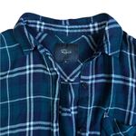Rails  Bianca Forest Navy White Plaid Shirt Dress Size XS Photo 3
