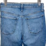 Old Navy  Womens‎ High Rise OG Straight Distressed Cropped Jeans Blue Size 6 Photo 3