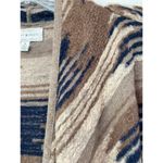 Lucky Brand Aztec Drape Long Open Cardigan Cascade Women's Size M Soft Cozy Boho Photo 3