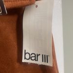 Bar III NWT  Faux Suede Buckle Skirt Photo 2