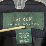 Ralph Lauren Vintage  Navy Blue Double Breasted Wool Blazer Military Sz 4 Photo 4