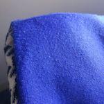 American Vintage ICE Women's 8 Black, White, Blue Geometric Sheath, Knit, Vintage Dress Photo 6