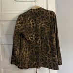 Mystree  Brown Leopard Print Utility Jacket/Barn Coat Photo 3