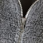 Uniqlo  women’s Sherpa fleece fuzzy soft zip up vest M Photo 1