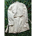 J Crew Light Tan Belted Trench Coat Size 20 Photo 5