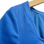 J.Crew Factory Tailored Sheath Dress in Seacoast Blue BY040 size 00 Photo 2