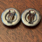 DAUPLAISE Butterscotch Lucite Silver Tone, Marbled Honey Butter Clip Photo 3