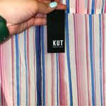 Kut From The Kloth Jasmine Printed Top Size Small In Watercolor Ivory Rosette π Photo 13