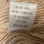 Dance & Marvel Dance & Marcel women’s beige cropped sweater size S/M. Photo 7