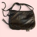 Arizona Jeans Cute Y2K greasy faux leather zipper accent bag crossbody purse 10” x 7” Photo 1