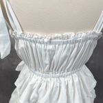 idem Ditto Womens Sun Dress Small Cotton Tiered Ruffle Cottagecore Coquette Photo 7