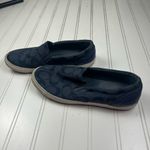 Coach Signature Navy Casual Slip-On Sneakers Women Size 9 Photo 3