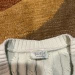 Brandy Melville John Galt / Marlena Light Green Cable Knit Sweater Vest One Size Photo 1