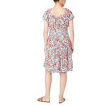 J.Crew NWT  Floral Farmers Market Ladybug Print Midi Tiered Dress Size 0 | XS Photo 4