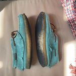 EastLand  Casio Fringe Moccasin Booties Blue‎ 7.5 Photo 2