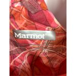 Marmot Women's Geometric Sleeveless Shelf Bra Racerback Taryn Dress Red Orange M Photo 1