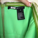Jay Godfrey  Lydia Strapless Green Floral Romper Size 4 Photo 5