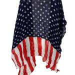 Mixit Mix-It Women's American Flag Shawl Photo 1