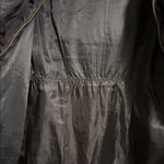 Theory  Black Long Belted Puffer Coat Petite P Hooded Photo 7