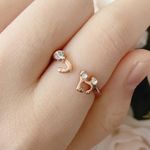 Cute rose gold ring Photo 0
