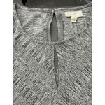 cupio  Gray Textured Knit Sleeveless Top | Women’s Large Photo 5