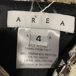 Houndstooth AREA  Heart Wool Blend Crop Top size 4 Photo 4