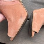 Michael Kors Blush Pink Suede Leather Peep Toe High Heels - Size 8.5 Photo 6