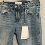 Dear John Light Blue Straight Leg Jeans Blaire High Rise Ankle Slim Straight Photo 3