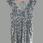 Anthropologie  V-Neck Plunge Tunic Mini Dress, Small Photo 2