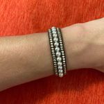 American Eagle 'AEO' Outfitters Faux Pearl Beaded Wrap Bracelet Photo 0