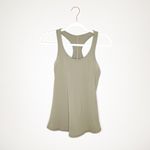 Glyder Peek-a-boo Tank in Dark Moss Green Size Medium Sz M Fitted Workout Top Photo 5