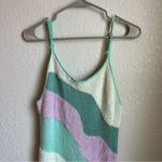 House of Sunny Good Vibrations Pastel Colorblock Dress Purple Size 6 Photo 7