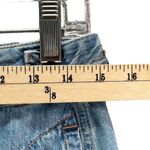 American Eagle Jean Skirt Womens 4 Blue Denim Super High Rise A-Line Button NEW Photo 8