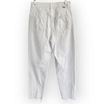 ZARA  White High Waisted Ripped Mom Jeans 6 Photo 4