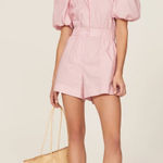 Hunter Bell  Pia Puff Sleeve Romper Photo 0