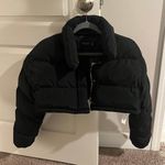 Nasty Gal Cropped Puffer Jacket Photo 1